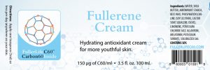 skin cream label