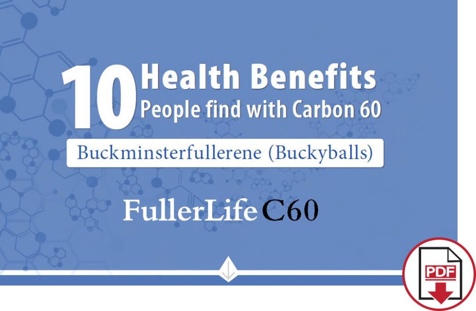 Carbon C60 Antioxidant from FullerLifeC60 FREE RADICALS